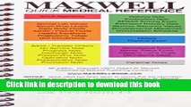 Ebook Maxwell Quick Medical Reference Full Online