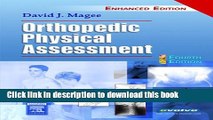 Books Orthopedic Physical Assessment Enhanced Edition, 4e (Orthopedic Physical Assessment (Magee))