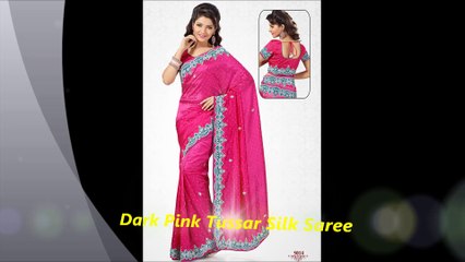 Tussar Silk Sarees by nikvik.com