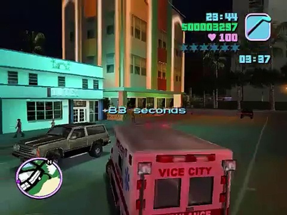 Grand Theft Auto Vice City Ambulance Mission
