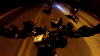 4k, Ultra HD, Pedal Noturno, pedalando com os amigos, bicicleta Soul SL 129, 24v, aro 29, Taubaté, SP, Brasil Pedal Noturno, 26 km, 12 bikers, 03 de agosto, 2016, (17)