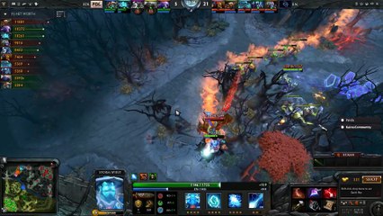 Megacreeps vs Megacreeps+Raid Boss Comeback Dota 2_2