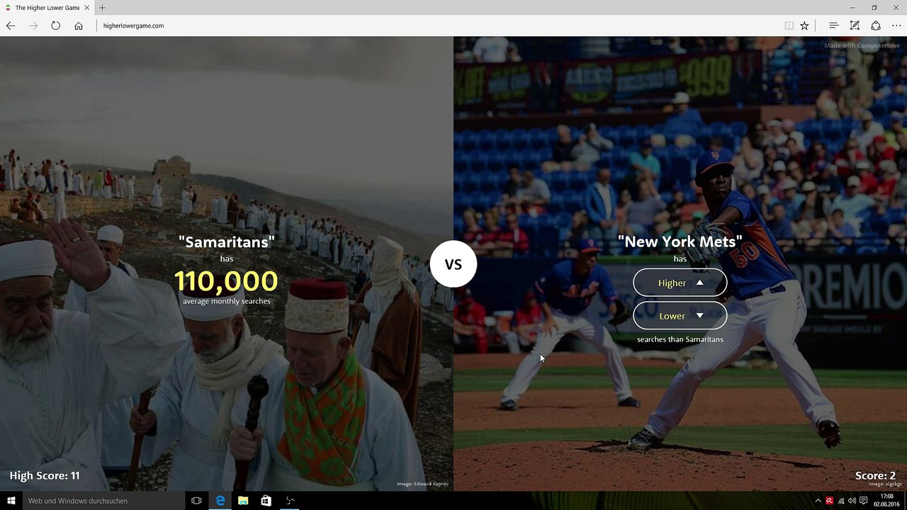 The Higher Lower Game | Say Marcel