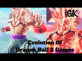 Evolution of Dragon ball Z Games uptill 2016 HD