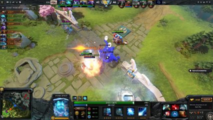 Megacreeps vs Megacreeps+Raid Boss Comeback Dota 2_19
