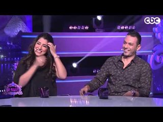 #الليلة_دي | آيتن عامر تخلع دبلة زوجها علي الهواء بـ “أسنانها”