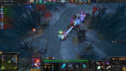 Megacreeps vs Megacreeps+Raid Boss Comeback Dota 2_27