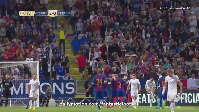 Video Barcelona 4-2 Leicester City Highlights (Football Friendly Tournament) 3 August LiveTV