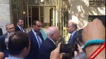 Hulusi Akar'dan Meclis Başkanı İsmail Kahraman'a ziyaret