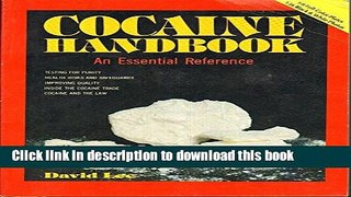 Books Cocaine Handbook Full Download