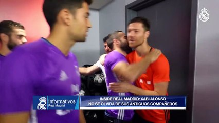 Xabi Alonso says hello!