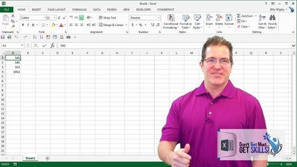 Excel Tips: Learn The Proper Terminology  - Basic Elements Of The Screen-PART 1