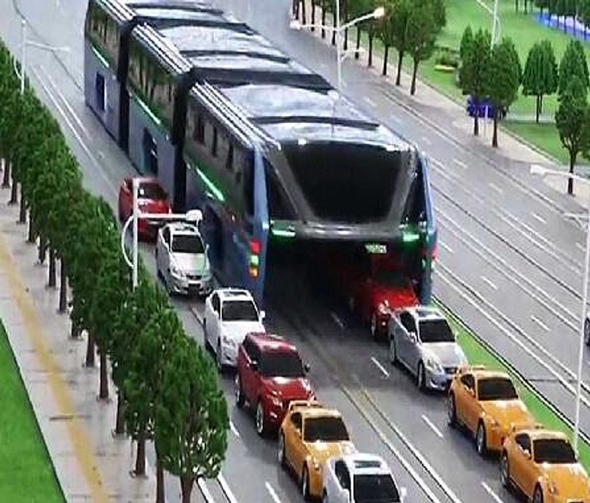 China Elevated Bus