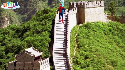 Spiderman vs Elsa vs Anna in the Park - Spiderman vs Elsa Funny Pranks Compilation 18