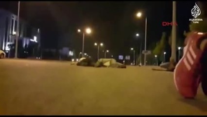 Jandarma Genel Komutanlığı önünde yaşananlar