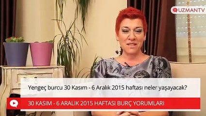Yengeç burcu 30 Kasım - 6 Aralık 2015 haftası neler yaşayacak?