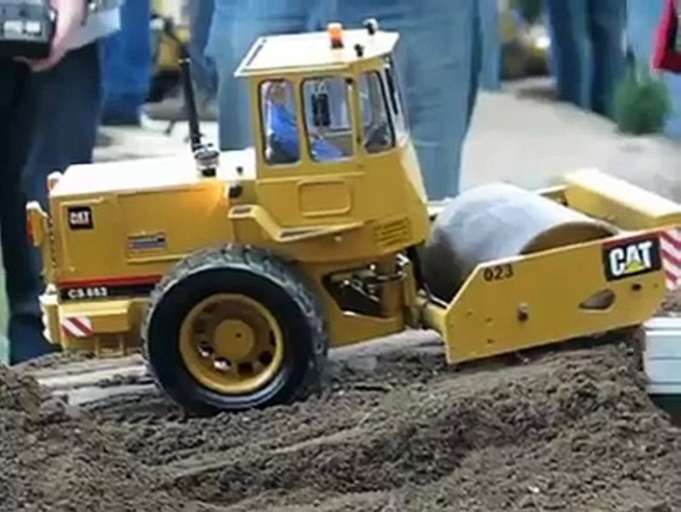 The worlds smallest construction site, all whicles remote control