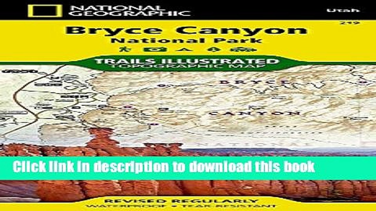 [PDF] Bryce Canyon National Park (National Geographic Trails Illustrated Map) Read online E-book