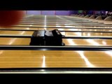 Bowling Lane Cleaning Machine Demonstrates How It Works