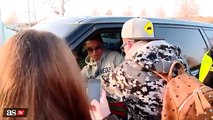 Cristiano Ronaldo meets the dream fan girl and gave her a kiss