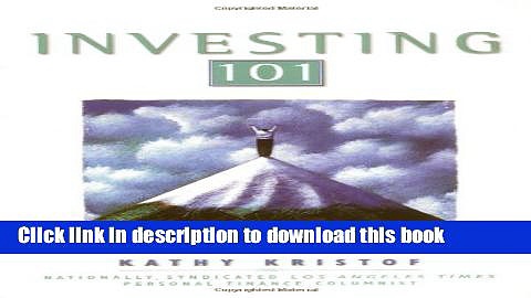 [Read PDF] Investing 101 Ebook Online