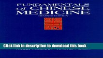 [Read PDF] Fundamentals of Chinese Medicine =: Zhong Yi Xue Ji Chu Download Free