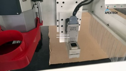 APEXTECH 1325 oscillating kinfe combined with the spindle