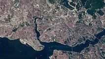 NASA İstanbulun uzaydan çekilen görüntülerini yayınladı