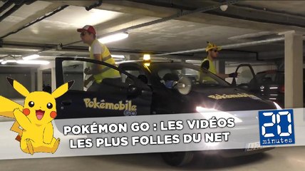 Pokémon Go: Les vidéos les plus folles du net