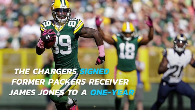 Ex-Packer James Jones signs with San Diego Chargers