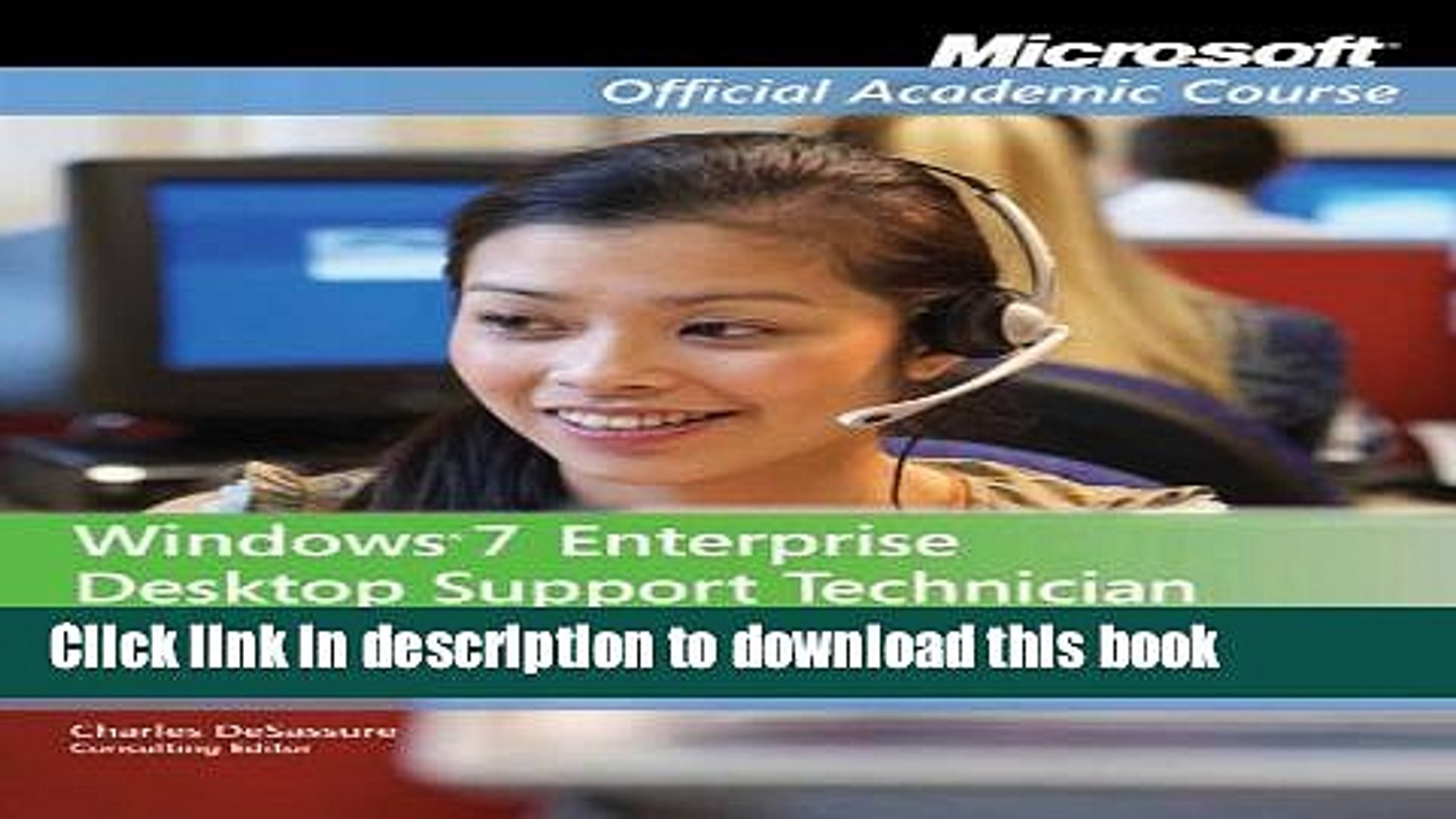 ⁣PDF  Exam 70-685: Windows 7 Enterprise Desktop Support Technician Revised and Expanded Version