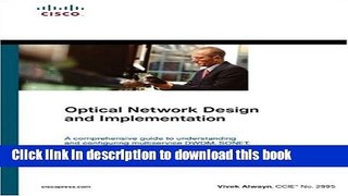 Download  Optical Network Design and Implementation  Online