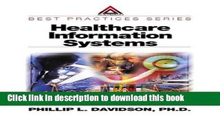 Ebook Healthcare Information Systems (Best Practices Series) Full Online