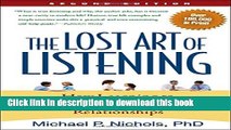 Ebook The Lost Art of Listening, Second Edition: How Learning to Listen Can Improve Relationships