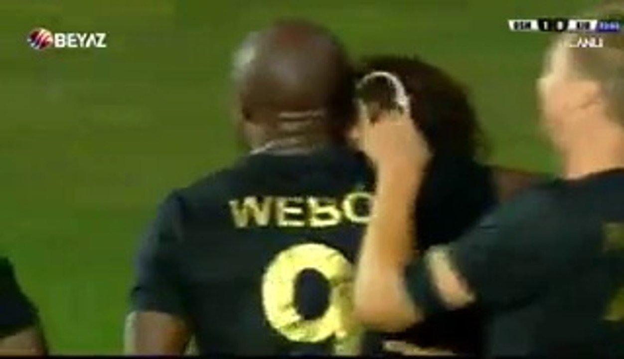 0-1 Curusku GOAL - Nomme Kalju vs Osmanlıspor 04.08.2016