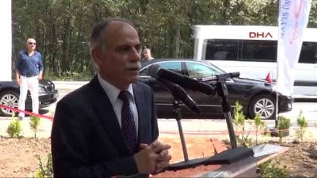 Samsun Ondokuz Mayıs Üniversitesi'ne '15 Temmuz Demokrasi Parkı' Açıldı.