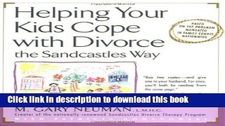 Books Helping Your Kids Cope with Divorce the Sandcastles Way Free Online