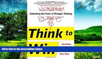 Pdf Think To Win Strategic Dimension Of Tennis The Full - 