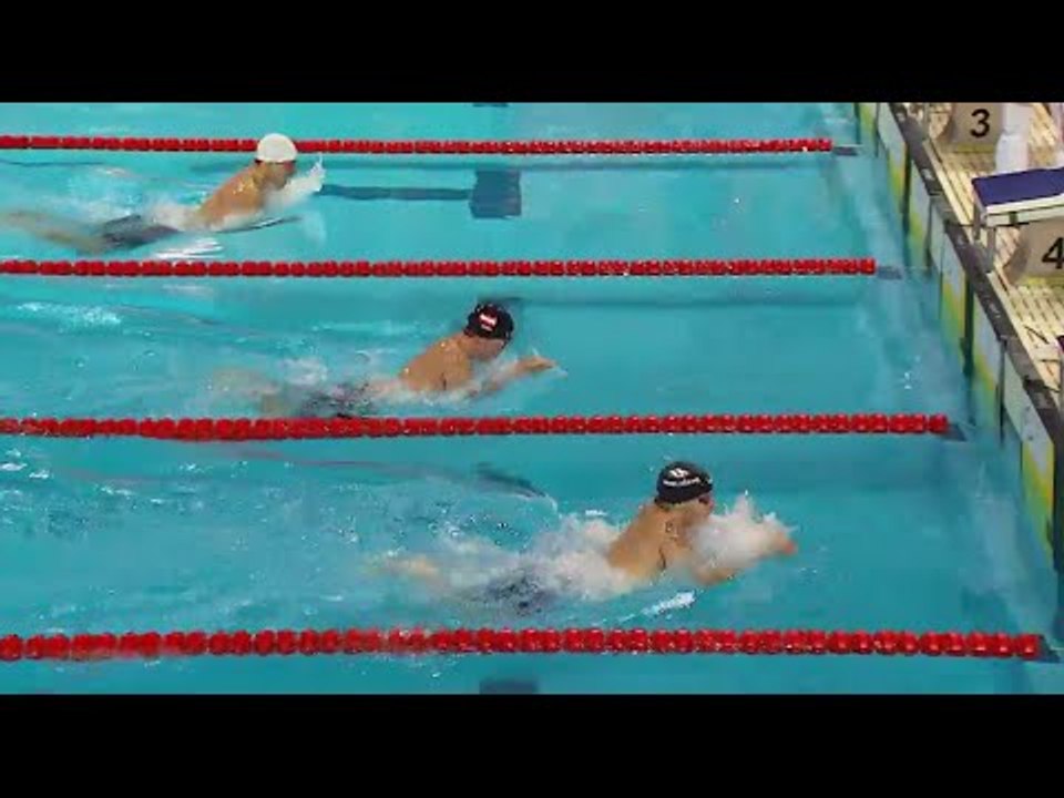 Men's 100m Breaststroke SB8 |Final | 2016 IPC Swimming European Open Championships Funchal