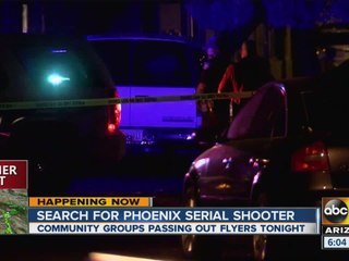 Search continues for Phoenix serial shooter