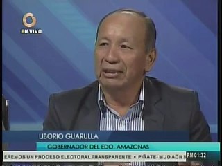 Guarulla: "Amazonas tiene siete meses sin pertenecer a la geografía del país"