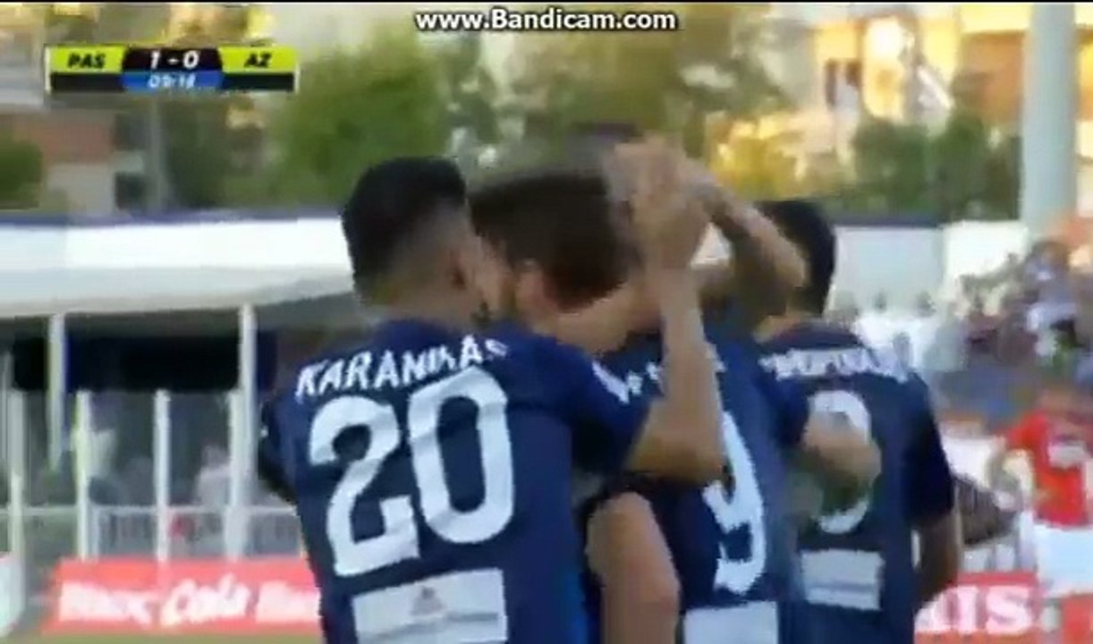 Pedro Conde Goal HD - Pas Giannina vs AZ Alkmaar 1-0