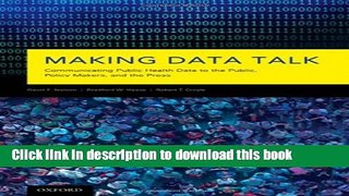 Books Making Data Talk: The Science and Practice of Translating Public Health Research and
