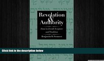 FREE PDF  Revelation and Authority: Sinai in Jewish Scripture and Tradition (The Anchor Yale Bible