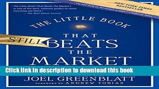 Books The Little Book That Still Beats the Market Free Online