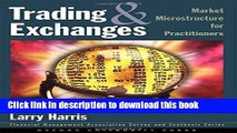 Books Trading and Exchanges: Market Microstructure for Practitioners Free Online