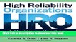 Books High Reliability Organizations: A Healthcare Handbook For Patient Safety   Quality Free