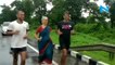 Milind Soman's mother ran barefoot in a saree and with him on the Great Indian Run