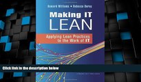 Big Deals  Making IT Lean: Applying Lean Practices to the Work of IT  Best Seller Books Best Seller