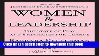 Books Women and Leadership: The State of Play and Strategies for Change Free Online